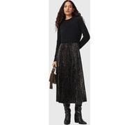 AllSaints Evia Dress Black/fango Green Taille: M | Robes Outlet | Femme | Vert