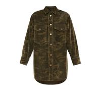 All Saints AllSaints Green Faye Flocked Dress Green XS (EU 32-34)