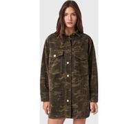 All Saints AllSaints Green Faye Flocked Dress Green S (EU 36-38)