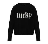 AllSaints - Lucky Crew Neck Sweater - Femme - Pulls - Noir - Taille: 38 FR