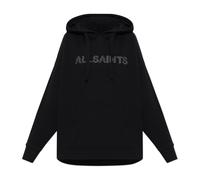 AllSaints, Femme, Sweatshirts et sweats à capuche, Noir, Taille: 40 FR Pins Oversized Ettienne Sweat à capuche