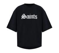 AllSaints, Femme, Tops, Noir, Taille: 42 FR Saint Amelie Oversized T-Shirt