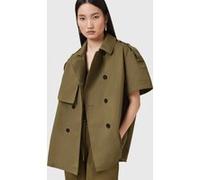 AllSaints Flow Jacket Fir Green Taille: L | Vestes militaires Outlet | Femme | Vert