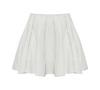 AllSaints - Frances Flared Mini Skirt - Femme - Jupes - Blanc - Taille: 36 FR