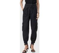 AllSaints Freda Denim Trouser Black Taille: 12 | Pantalons Cargo Outlet | Femme | Bleu