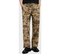 AllSaints Gaspar Trouser Camo Brown Taille: 28 | Pantalons tailleur Outlet | Homme | Marron