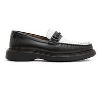 AllSaints Gibbs Chain Loafer Black/white Taille: 43 | Mocassins Outlet | Homme | Le Noir