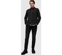 AllSaints Gleason Ls Shirt Washed Black Taille: XS | Chemises d'affaires Outlet | Homme | Le Noir