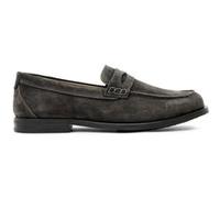 AllSaints Harmon Suede Loafer Charcoal Grey Taille: UK 11/US 12/EU 45 | Mocassins Outlet | Homme | Le Noir