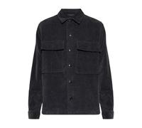 AllSaints - Hawker Long Sleeve Shirt - Homme - Chemises - Bleu - Taille: S