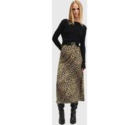 AllSaints Hera Leppo Dress Black Taille: M | Robes midi Outlet | Femme | Le Noir