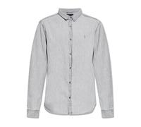 AllSaints, Homme, Chemises, Gris, Taille: XL Chemise en denim Gleason