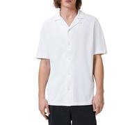 AllSaints Homme Hudson Button-Down-Shirts, Blanc Falaise, S EU