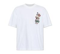AllSaints, Homme, Tops, Blanc, Taille: XL Blade Oversized Graphic T-Shirt