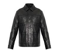 AllSaints, Homme, Vestes, Noir, Taille: XS Saxon Leather Jacket