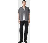 AllSaints Hudson Ss Shirt Iron Grey Taille: XL | Casual chemises Outlet | Homme | Gris