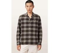 AllSaints Iniko Ls Shirt Mole Brown Taille: M | Casual chemises Outlet | Homme | Marron