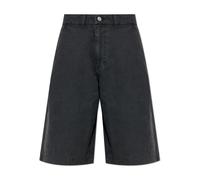AllSaints - Jackson Relaxed Fit Cotton Shorts - Homme - Shorts - Noir - Taille: W33