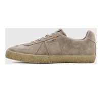 AllSaints Jaimee Suede Low Top Taupe Brown/gum Taille: 42 | Baskets Outlet | Homme | Le Noir