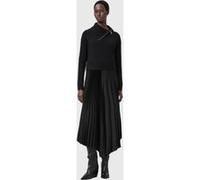 AllSaints Jax Roll Neck Dress Black Taille: M | Robes Outlet | Femme | Le Noir