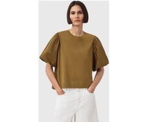AllSaints Jess Tee Fango Green Taille: L | Chemisiers Outlet | Femme | Vert