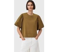 AllSaints Jess Tee Fango Green Taille: S | Chemisiers Outlet | Femme | Vert