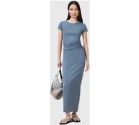 AllSaints Katarina Ss Dress Flint Stone Blue Taille: 10 | Robes Outlet | Femme | Bleu