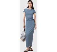 AllSaints Katarina Ss Dress Flint Stone Blue Taille: 12 | Robes Outlet | Femme | Bleu