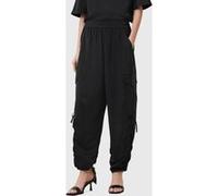 AllSaints Kaye Trouser Black Taille: XS | Pantalons Cargo Outlet | Femme | Le Noir