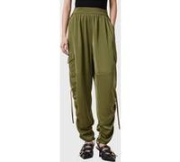 AllSaints Kaye Trouser Khaki Green Taille: L | Pantalons Cargo Outlet | Femme | Marron