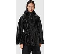 AllSaints Kelsie Shine Jacket Black Taille: M | Imperméables Outlet | Femme | Le Noir
