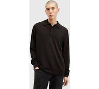 AllSaints Kilburn Ls Polo Coffee Brown Taille: XL | Polos Outlet | Homme | Marron