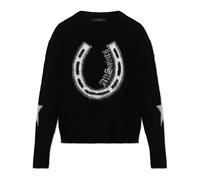AllSaints - Kismet Sweater - Femme - Pulls - Noir - Taille: 40 FR
