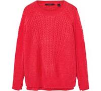 AllSaints Kit Crew Neck Crimson Red Taille: L | Pulls Outlet | Femme | Rouge