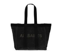 AllSaints - Layo Spacious Canvas Tote Bag - Homme - Sacs - Noir - Taille: ONE Size