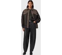AllSaints Lenny Tee Khaki Brown Taille: S | Chemises Outlet | Femme | Marron