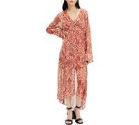 AllSaints Liana Waimea Dress Red Clay Taille: 12 | Robes Chemises Outlet | Femme | Rouge