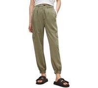AllSaints Lira Trousers Khaki Green Taille: W25 | Pantalons Cargo Outlet | Femme | Marron