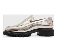 AllSaints Lola Loafer Gunmetal Grey Taille: 38 | Mocassins Outlet | Femme | Gris