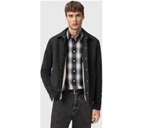 AllSaints Longhaul Shacket Black Taille: S | Vestes légères Outlet | Homme | Le Noir