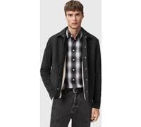 AllSaints Longhaul Shacket Black Taille: XL | Vestes légères Outlet | Homme | Le Noir