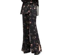 AllSaints Louisa Tana Trouser Black Taille: 8 | Évasés pantalons Outlet | Femme | Le Noir