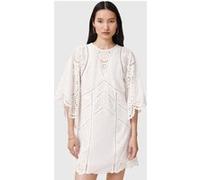 AllSaints Luci Dress Snow White Taille: 10 | Robes Mini Outlet | Femme | Blanche