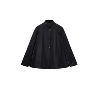 All Saints AllSaints Black Lunis Cape Coat