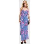 AllSaints Marina Iona Dress Neon Pink Taille: 10 | Robes longues Outlet | Femme | Rose