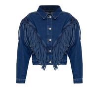 AllSaints - Marlene Denim Jacket - Femme - Vestes - Bleu - Taille: 38 FR