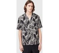 AllSaints Marseille Ss Shirt Pebblestone Grey Taille: L | Casual chemises Outlet | Homme | Gris
