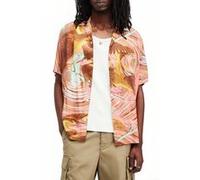 AllSaints Matsuri Ss Shirt Paradise Pink Taille: XS | Casual chemises Outlet | Homme | Rose