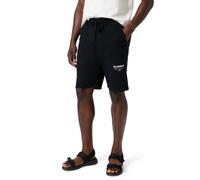 AllSaints Men's UNDRGRND Sweatshort, Jet Black, M