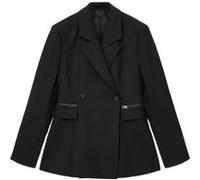 AllSaints Mimmie Blazer Black Taille: 8 | Blazers Outlet | Femme | Le Noir